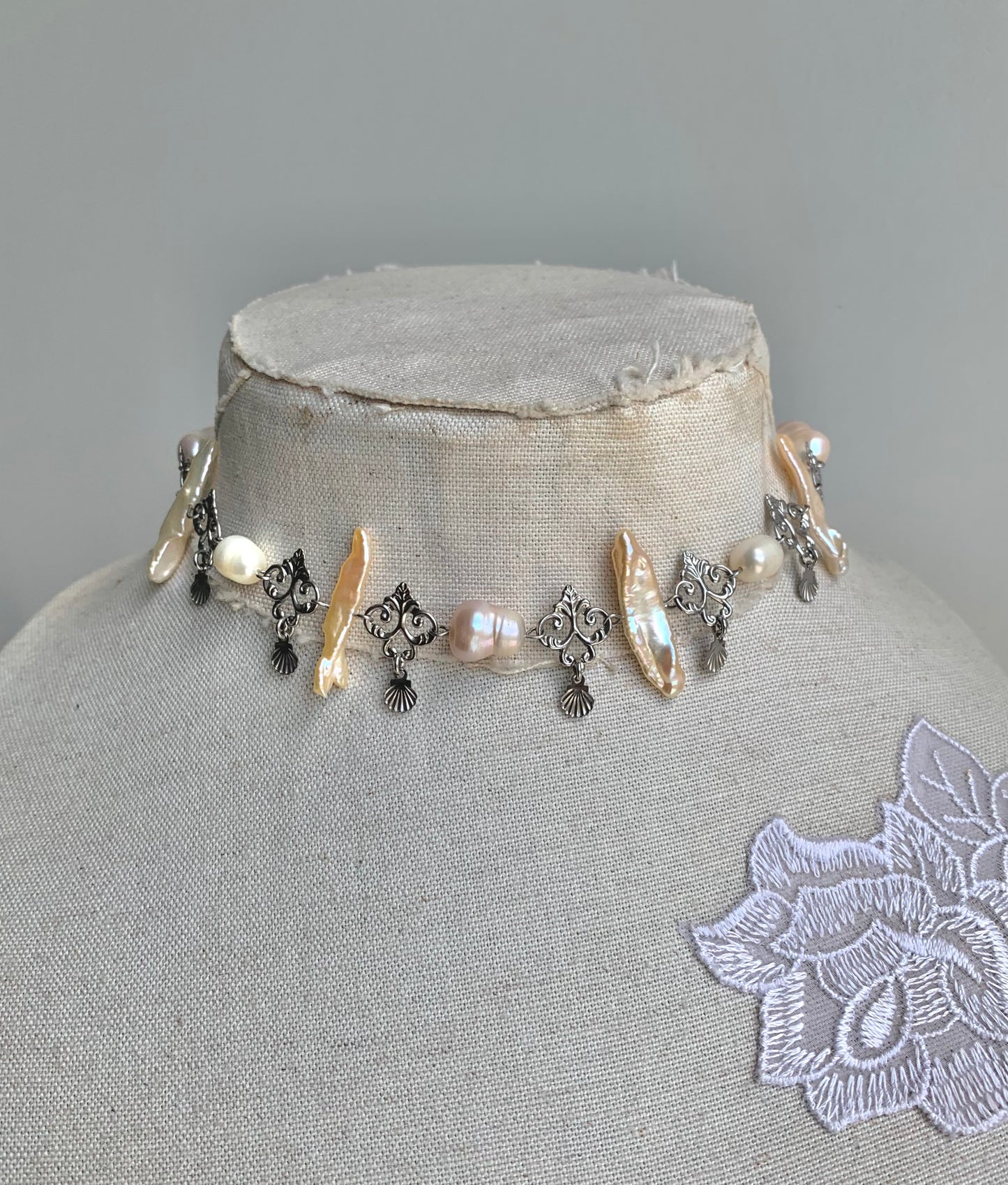 Amphitrite Freshwater Pearl Necklace