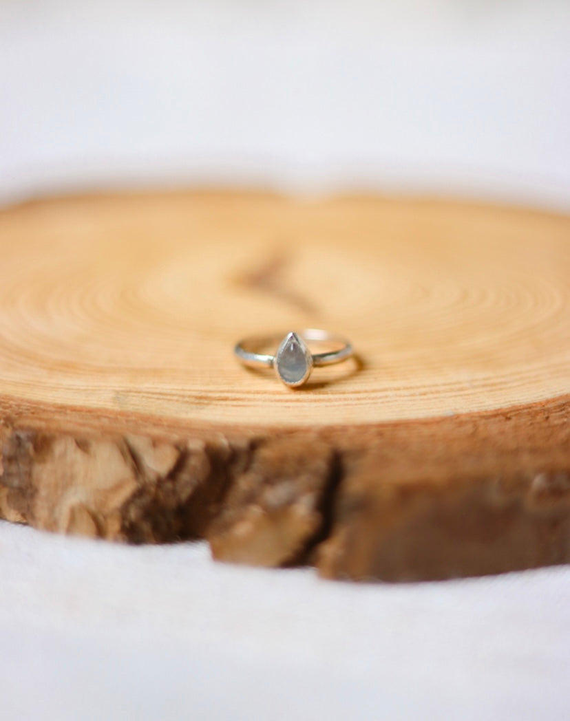 Moonstone Sterling Silver Ring